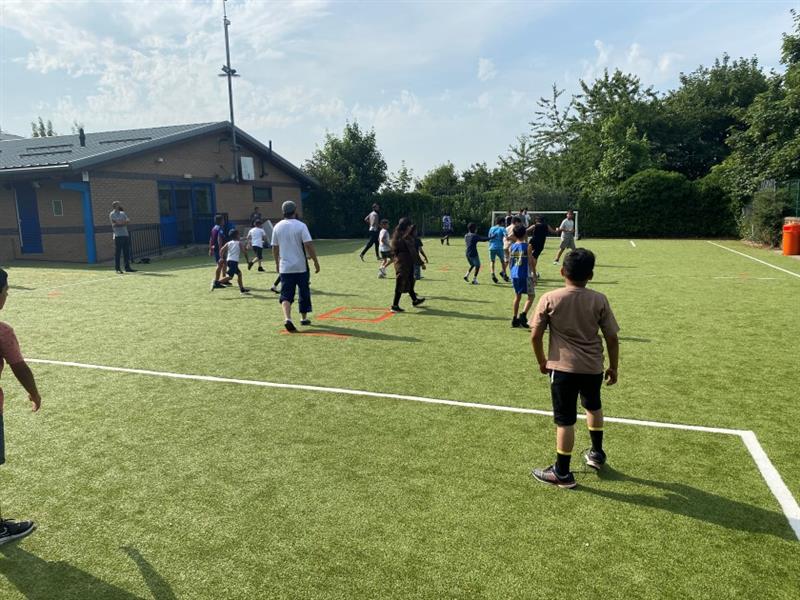 A Huge Sporting Space for the Stars of Feversham Primary Academy